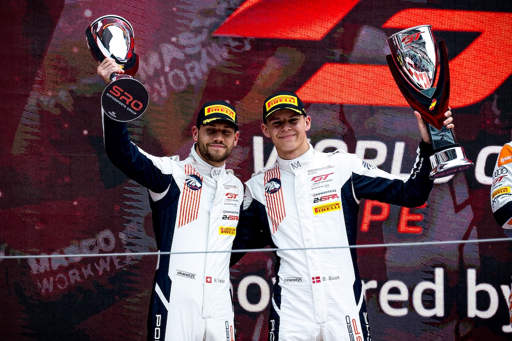 Dansk triumf i Spanien: Bastian Buus ny mester i GT World Challenge.
(Foto: Lionspeed GP)